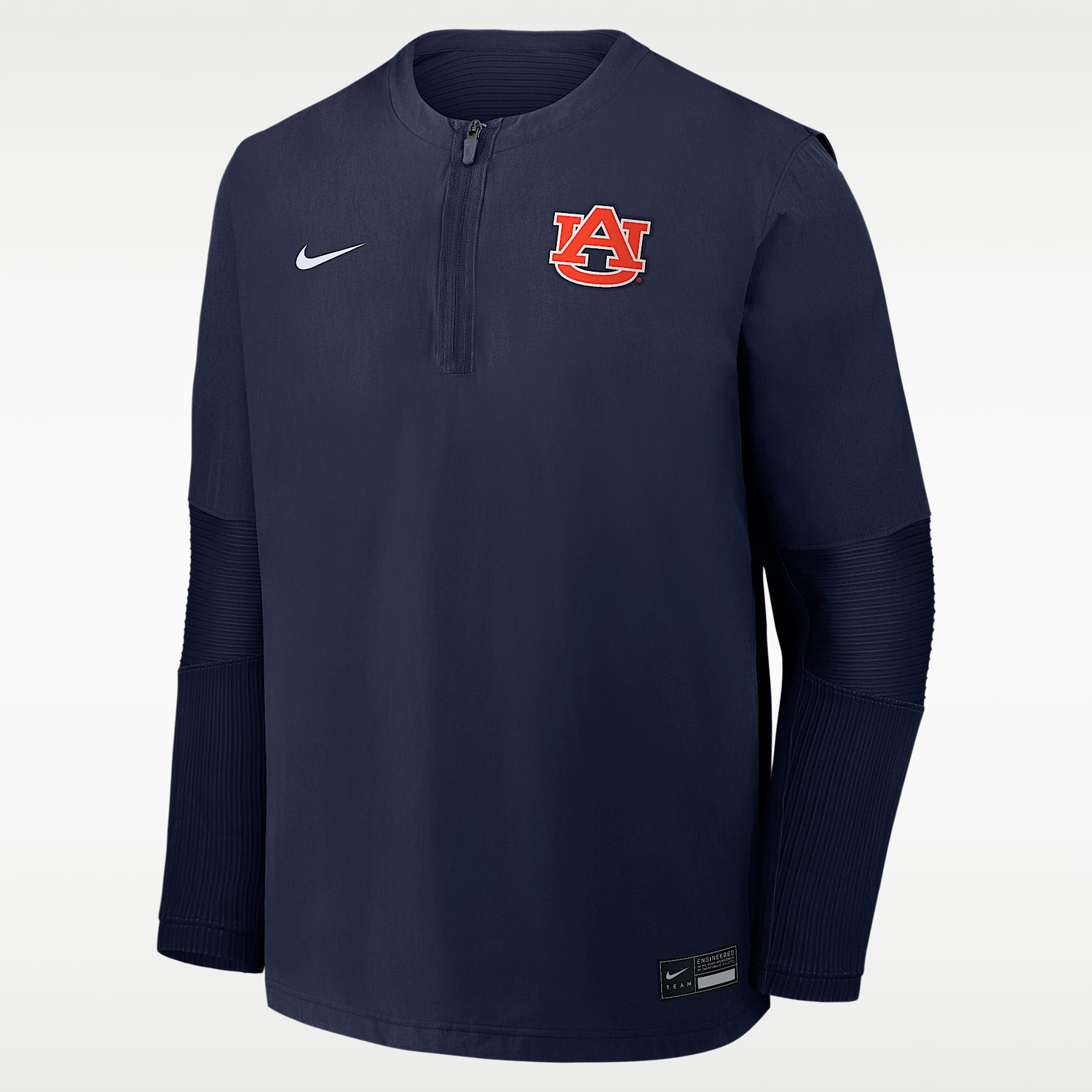 NIKE ナイキ ユニフォーム Auburn Dugout Men's Nike Dri-FIT College 1/4-Zip Long-Sleeve